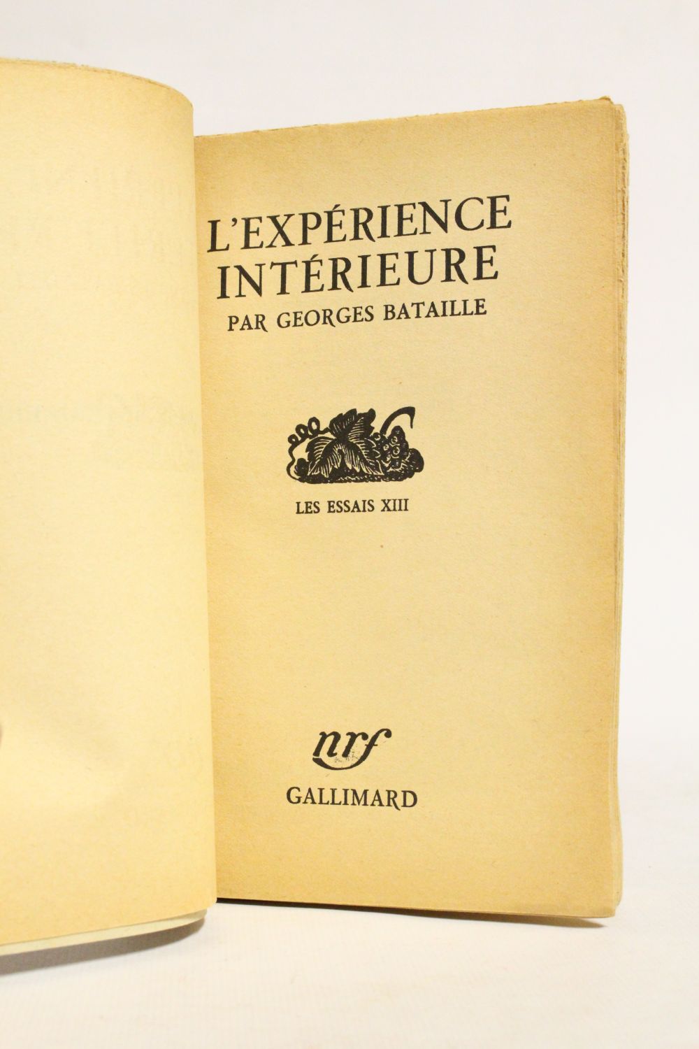 L’Experience Interieure